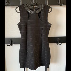 Guess Black Sleeveless Mini Dress
